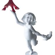 Girl Eiffel 1 metre 