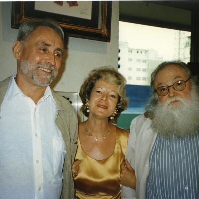 Pierre Chaigneau conservateur MAMAC (Nice ) Pierre Restany et V Guerrieri