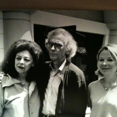 avec Jeanne Claude et Christo