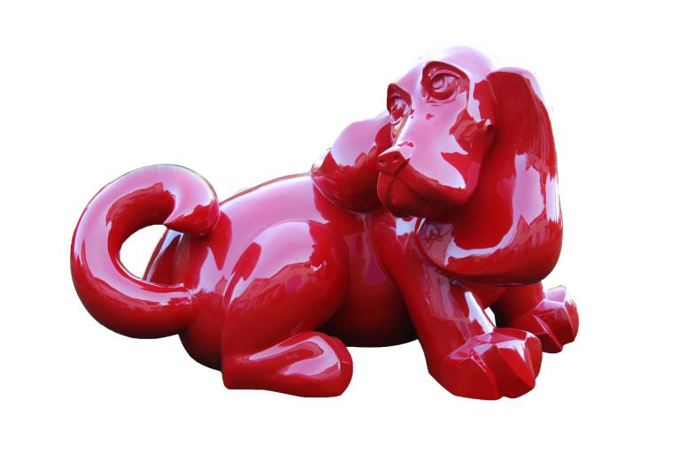 Dog in love 140x84x80 cm