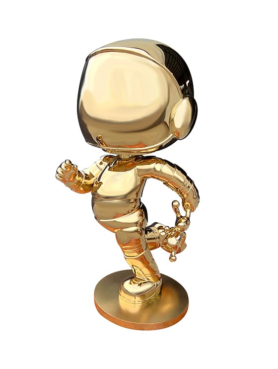 Série - Gold Sculptures